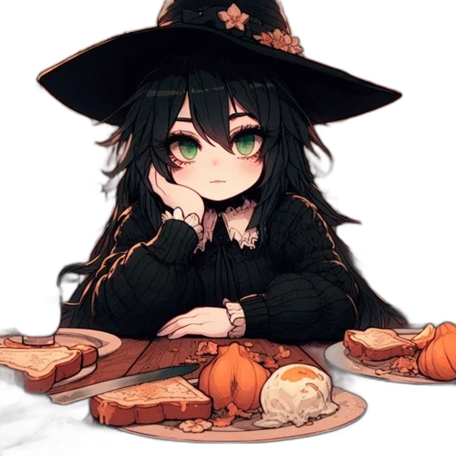 food, hat, creature, dragon transparent PNG cut-out
