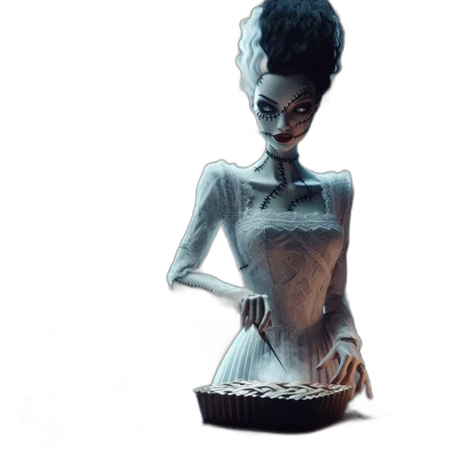 dress, concept art, 3d render, fantasy art transparent PNG cut-out