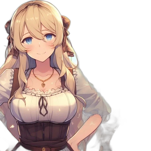 dress, staff, weapon, face transparent PNG cut-out