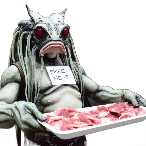 food, creature, animal, robot transparent PNG cut-out