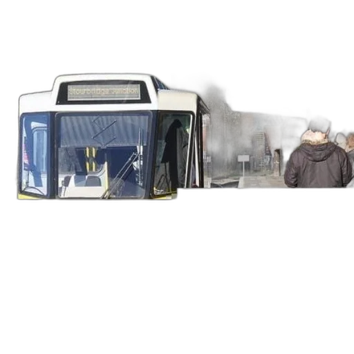 car, umbrella, robot, photorealistic transparent PNG cut-out