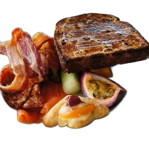 food, crown, photorealistic, breakfast transparent PNG cut-out