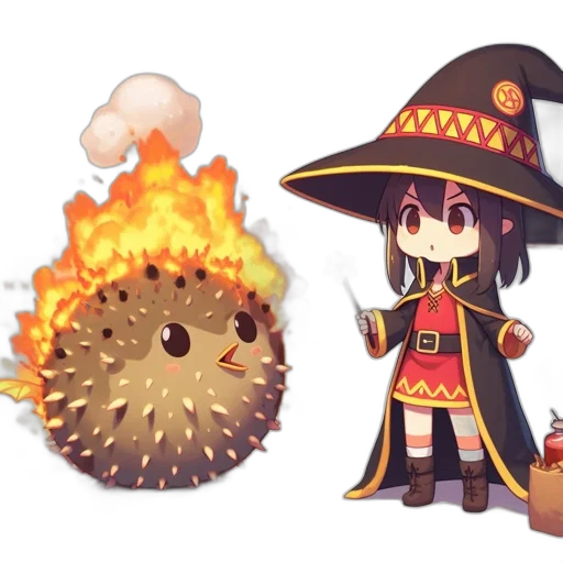 hat, staff, food, weapon transparent PNG cut-out