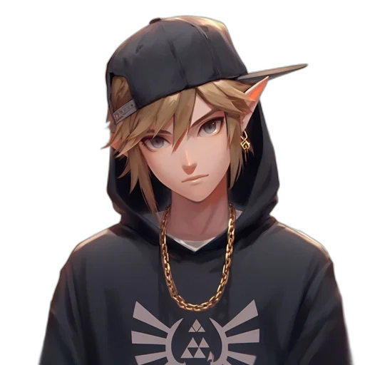 hat, jacket, face, staff transparent PNG cut-out