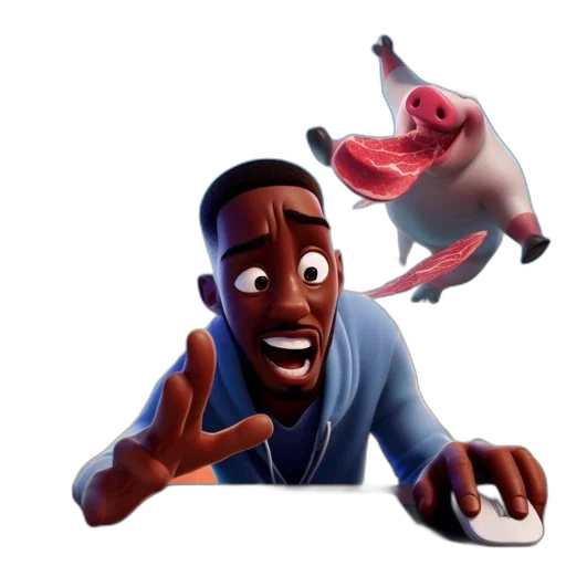 animal, creature, face, concept art transparent PNG cut-out