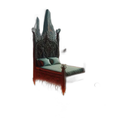 furniture, crown, staff, sword transparent PNG cut-out