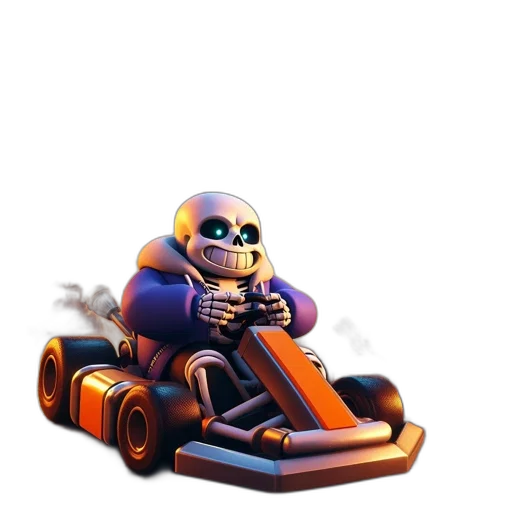 robot, car, weapon, 3d render transparent PNG cut-out
