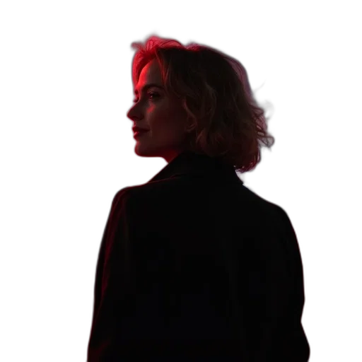 jacket, staff, face, dress transparent PNG cut-out