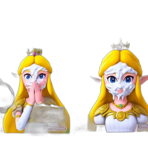 crown, mask, 3d render, concept art transparent PNG cut-out