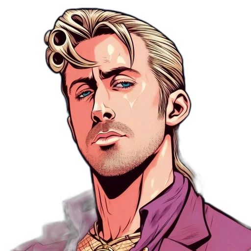 face, staff, comic book art, cartoon transparent PNG cut-out
