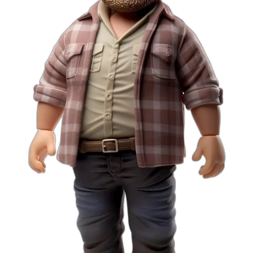 jacket, 3d render, concept art, photorealistic transparent PNG cut-out
