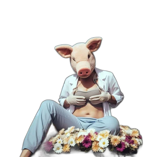 animal, food, dress, face transparent PNG cut-out
