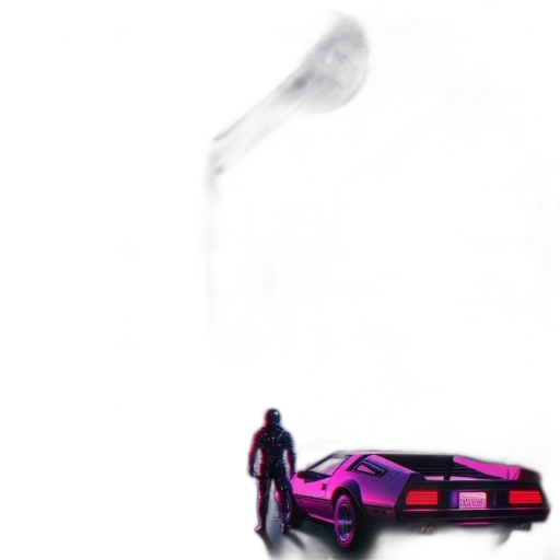 car, weapon, jacket, robot transparent PNG cut-out