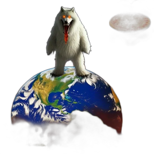 staff, creature, animal, concept art transparent PNG cut-out