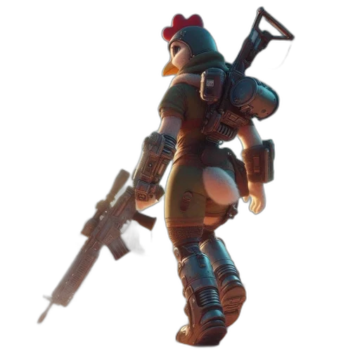 weapon, robot, staff, sword transparent PNG cut-out