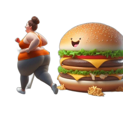 food, animal, 3d render, concept art transparent PNG cut-out