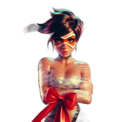 dress, weapon, mask, staff transparent PNG cut-out