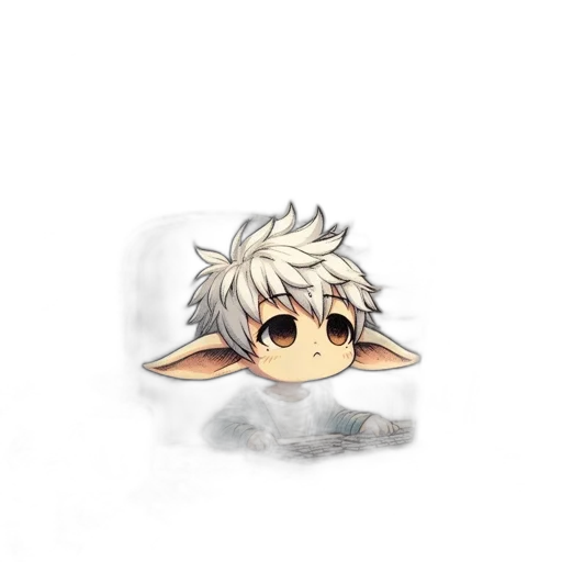 dragon, creature, mask, staff transparent PNG cut-out
