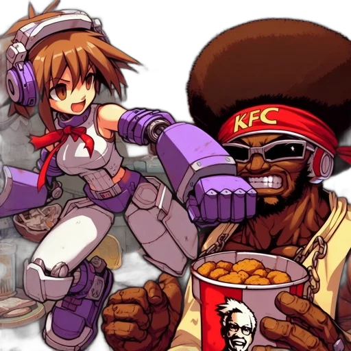food, anime, pixel art, concept art transparent PNG cut-out