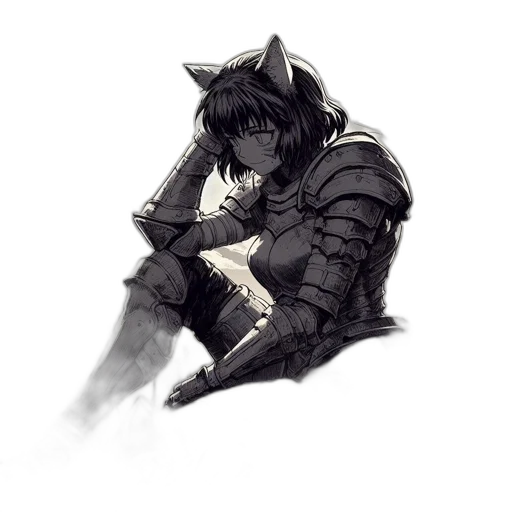 dragon, mask, sword, weapon transparent PNG cut-out