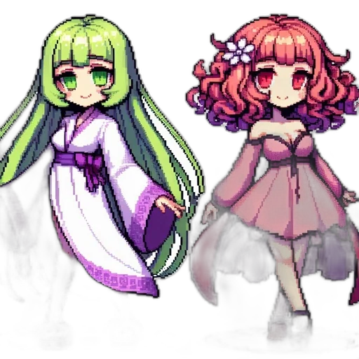 pixel art, concept art, fantasy art, anime transparent PNG cut-out