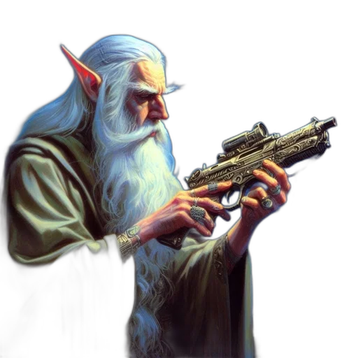 weapon, staff, sword, fantasy art transparent PNG cut-out