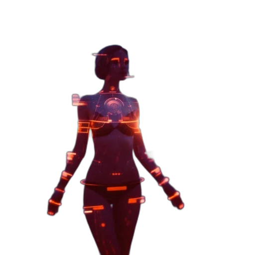 robot, dress, staff, jacket transparent PNG cut-out