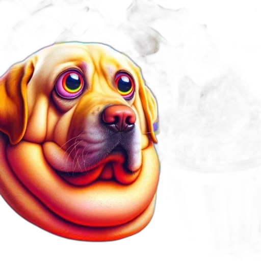 animal, photorealistic, concept art, 3d render transparent PNG cut-out