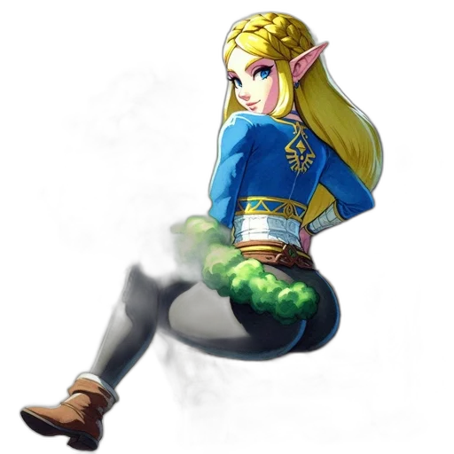 sword, staff, crown, dress transparent PNG cut-out