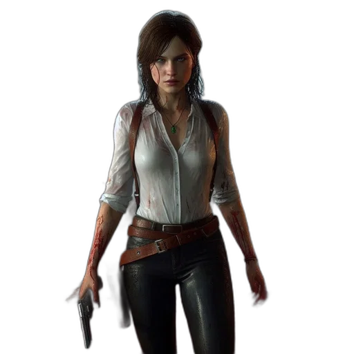 weapon, jacket, staff, concept art transparent PNG cut-out
