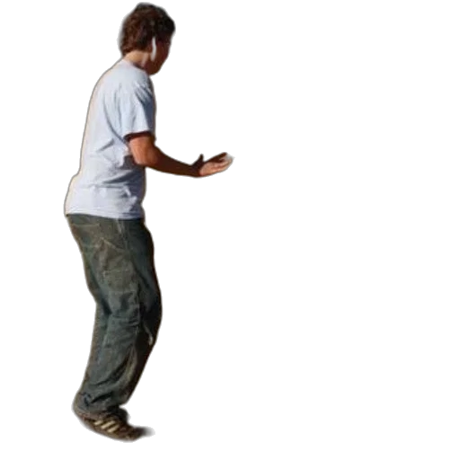 staff, jacket, shoes, weapon transparent PNG cut-out