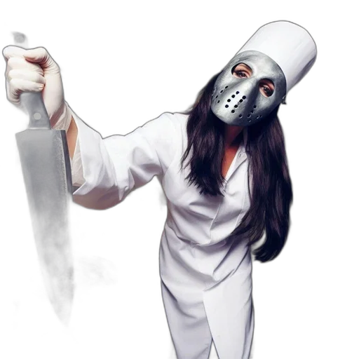 staff, mask, weapon, face transparent PNG cut-out
