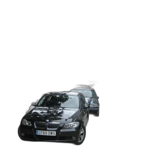 car, 3d render, photorealistic, black transparent PNG cut-out