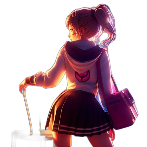 bottle, dress, jacket, staff transparent PNG cut-out