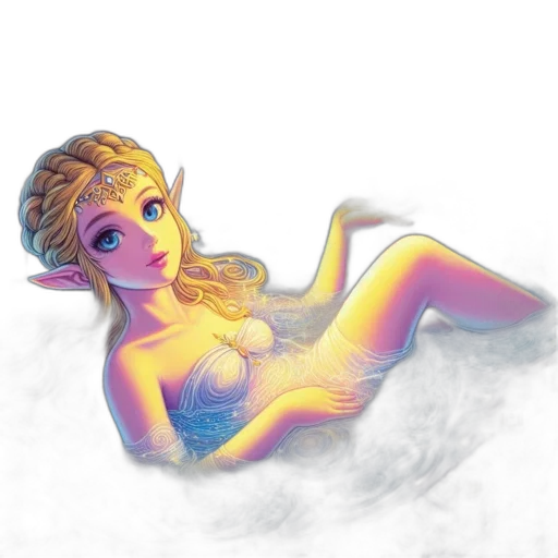 dress, mask, crown, dragon transparent PNG cut-out
