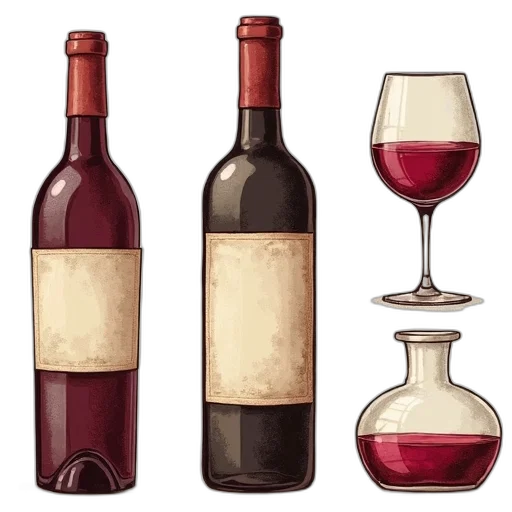 bottle, 3d render, photorealistic, pixel art transparent PNG cut-out
