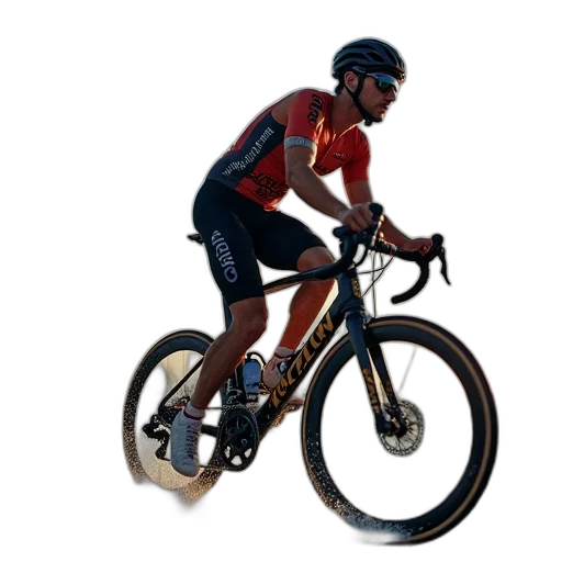 3d render, triathletes, training, bible transparent PNG cut-out