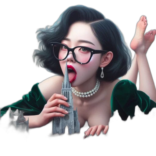 jewelry, staff, fantasy art, cartoon transparent PNG cut-out