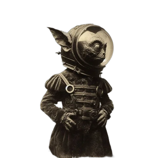 mask, staff, robot, creature transparent PNG cut-out