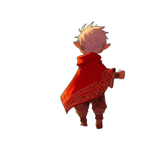 dress, staff, jacket, dragon transparent PNG cut-out