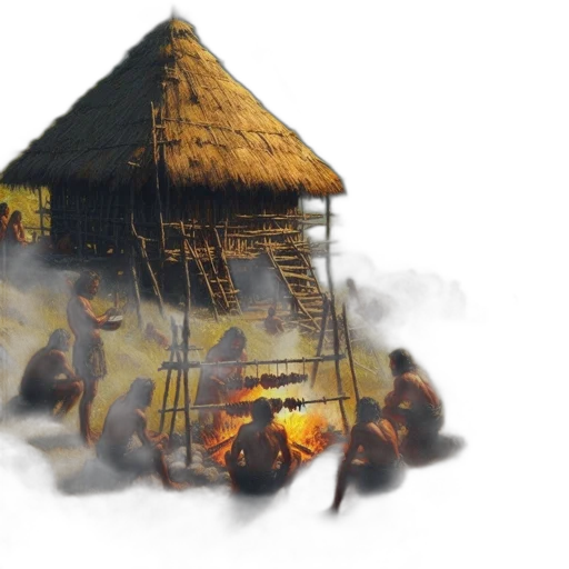 building, concept art, 3d render, fantasy art transparent PNG cut-out