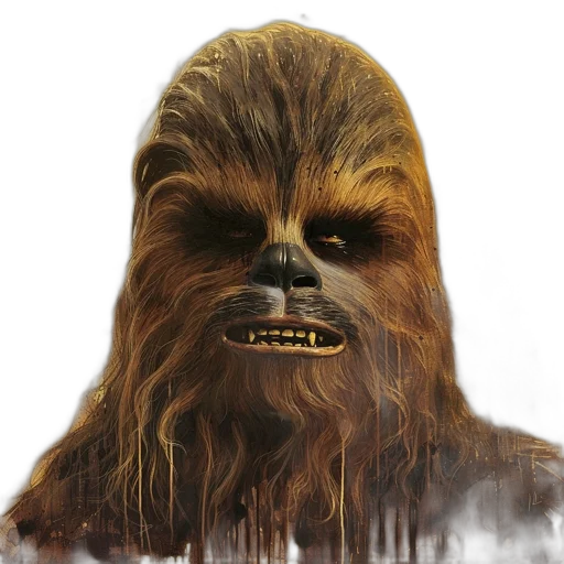 creature, face, mask, hair transparent PNG cut-out