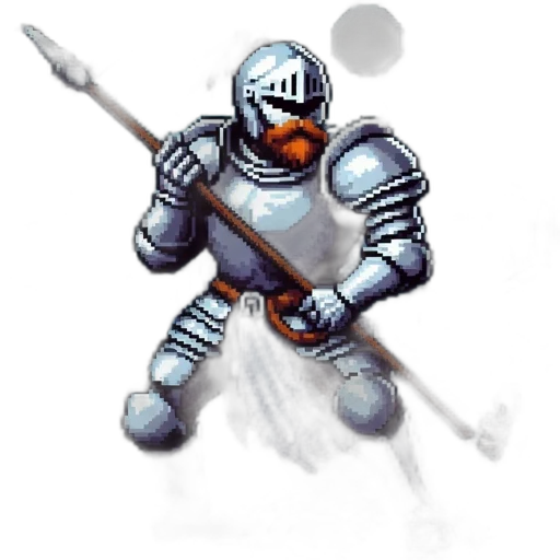 sword, staff, weapon, robot transparent PNG cut-out