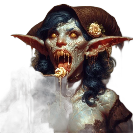 face, staff, creature, mask transparent PNG cut-out
