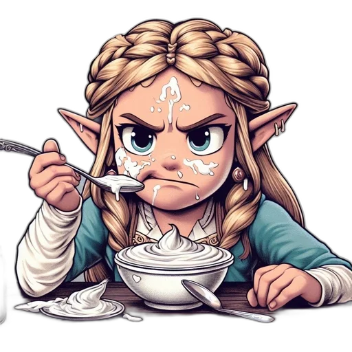 food, face, pixel art, fantasy art transparent PNG cut-out