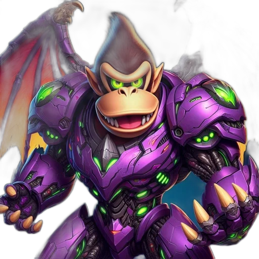 dragon, robot, creature, weapon transparent PNG cut-out