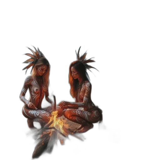 creature, dragon, hair, mask transparent PNG cut-out