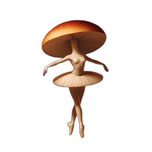 hat, food, umbrella, creature transparent PNG cut-out