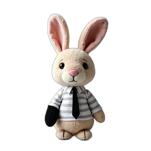 animal, 3d render, plush, toy transparent PNG cut-out