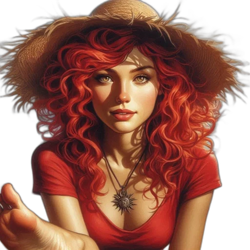 hat, jewelry, hair, face transparent PNG cut-out